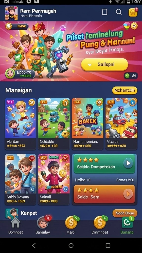5zk - Level yang menantang dengan desain yang kreatif.