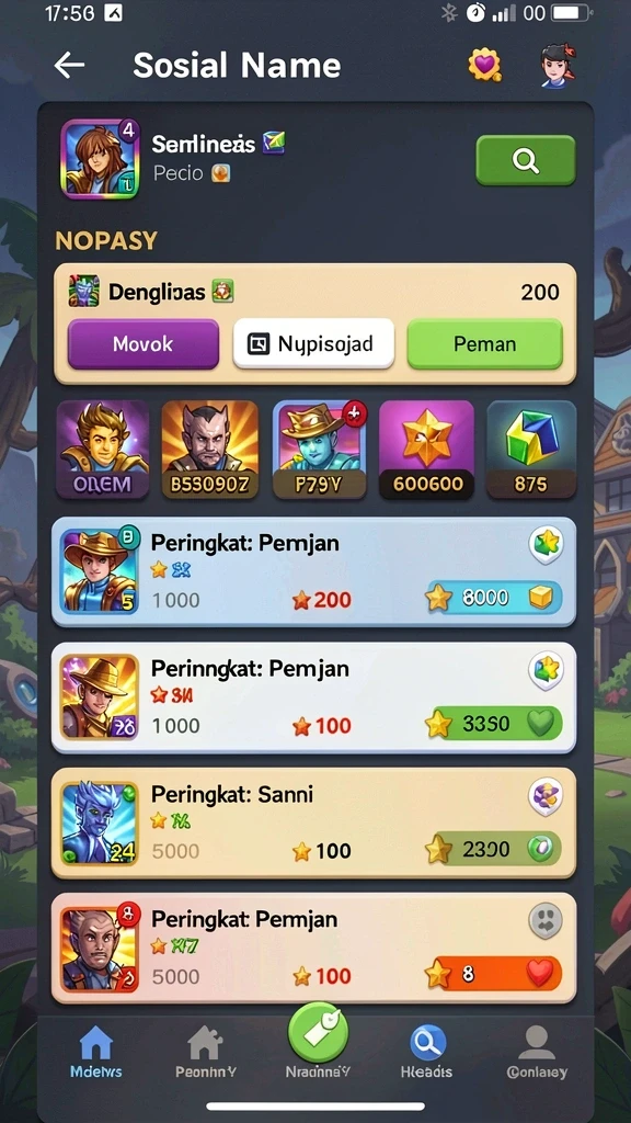 api288 - Tampilan awal yang menarik dan mudah dinavigasi.