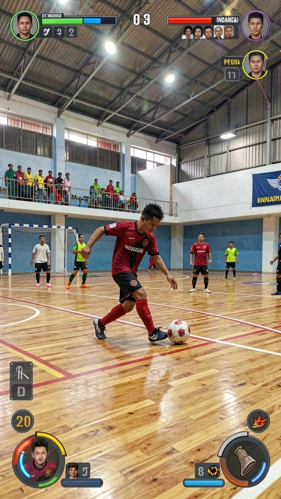 d73 - Screenshot menunjukkan tampilan awal permainan yang memukau.
