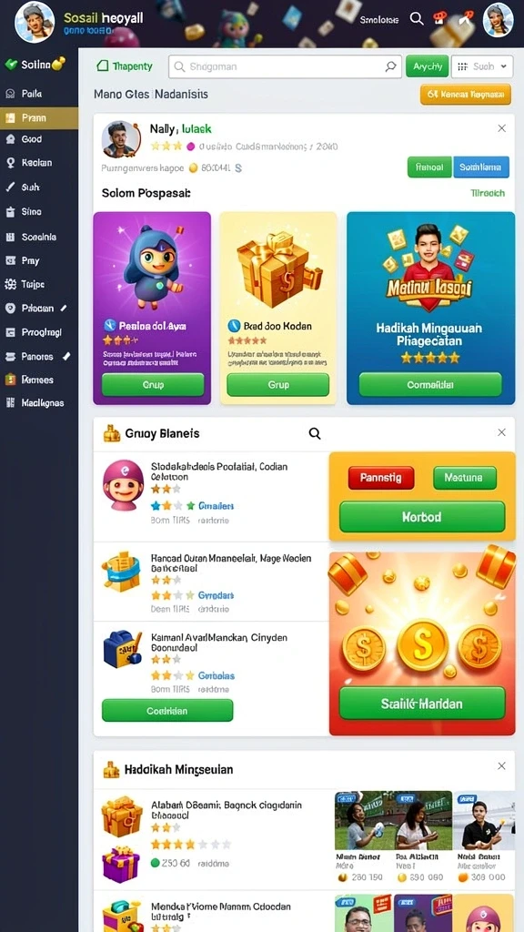 n32 - Screenshot menampilkan peta dunia yang luas dan beragam.
