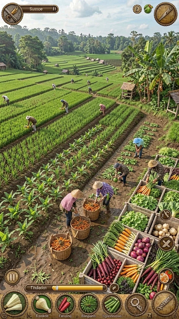 rusa33 - Tampilan karakter utama yang menarik dan dinamis.