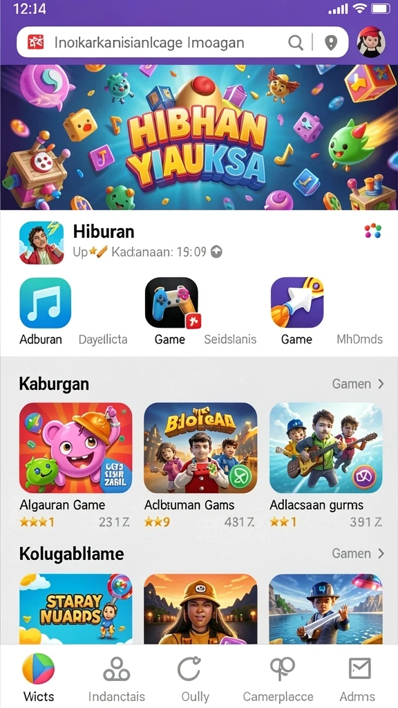 rusa33 - Momen seru saat berkompetisi dengan pemain lain.