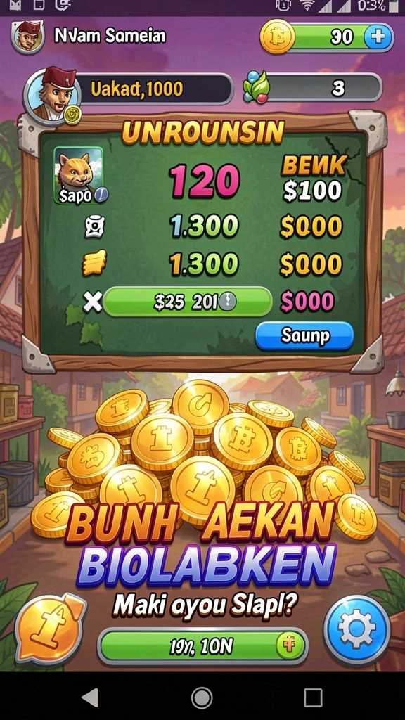 tentoto - Fitur leaderboard untuk meningkatkan kompetisi antar pemain.