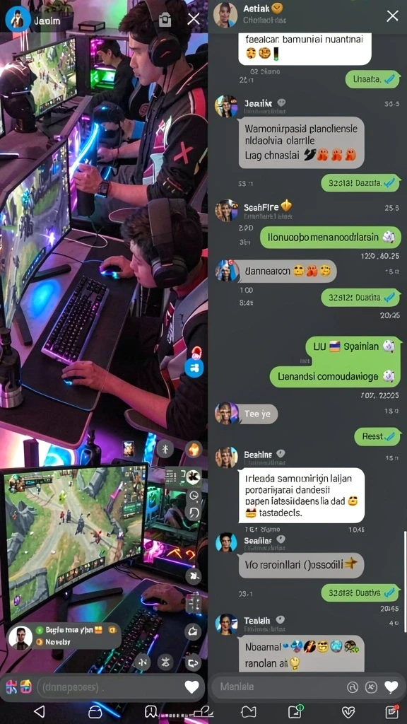 x168 - Tangkapan layar menunjukkan karakter utama dalam aksi menantang.